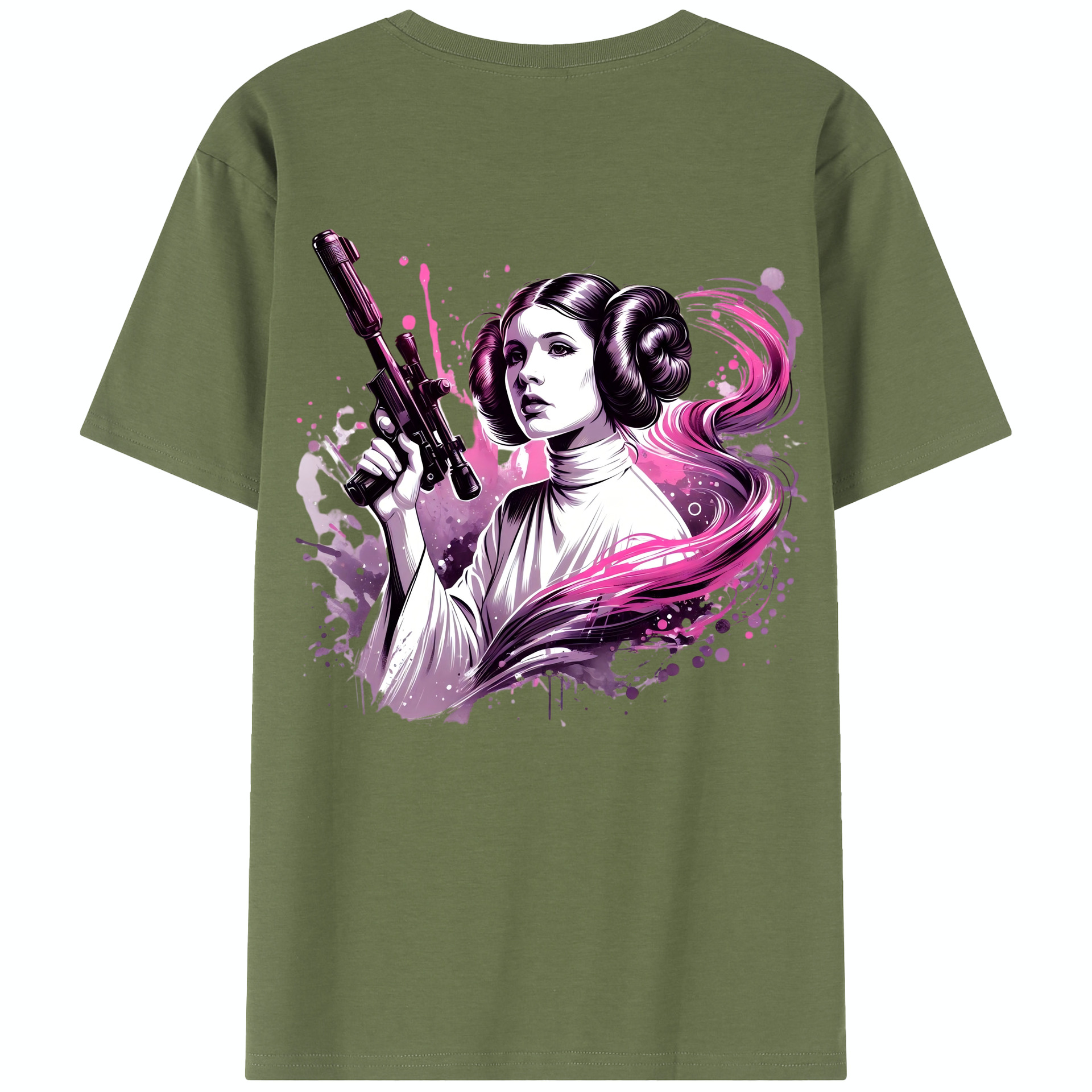 （画像用） スター・ウォーズ Star Wars 綿100％半袖Tシャツ（背面プリント）